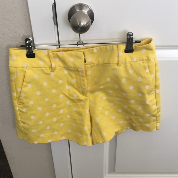 Ann Taylor Pants - Yellow polka dot shorts Ann Taylor Pants - Yellow polka dot shorts